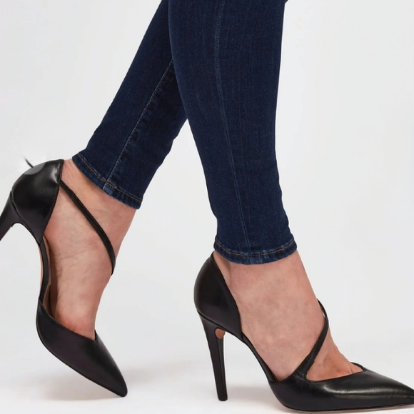 NWT 7 For All Mankind Ankle Skinny Slim Illusion Luxe darkwash Sz 33 sof… - Picture 4 of 12